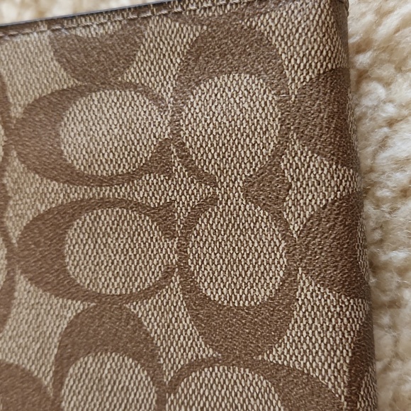 Coach Long Brown Leather Signature Continental Wallet 🤎 - Picture 14 of 16